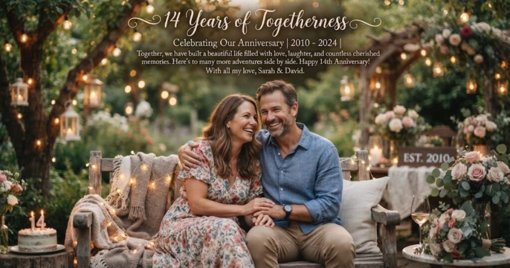 14 Years of Togetherness Quotes