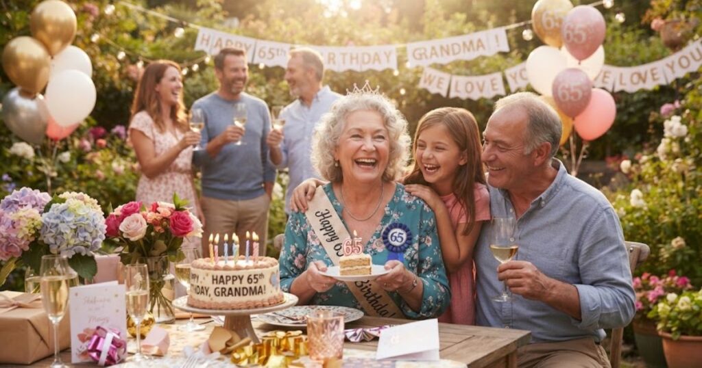 65th Birthday Wishes for Grandma