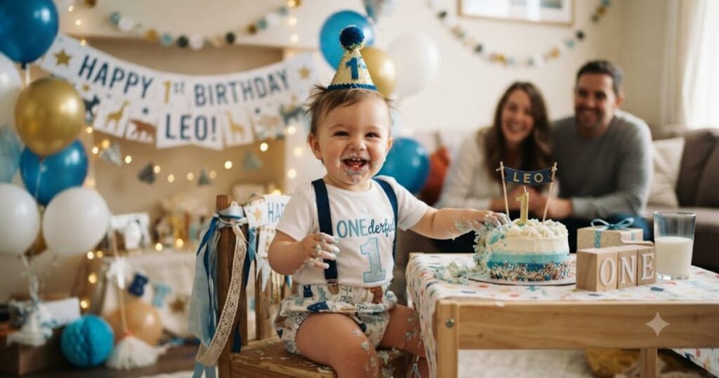 Heartfelt 1st Birthday Wishes for Baby Boy