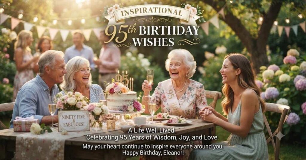 Inspirational 95th Birthday Wishes