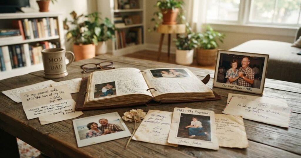 Messages That Capture Mom and Dad's Love Story