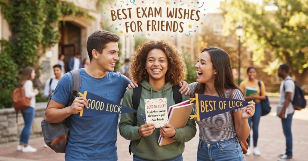 Best Exam Wishes for Friends