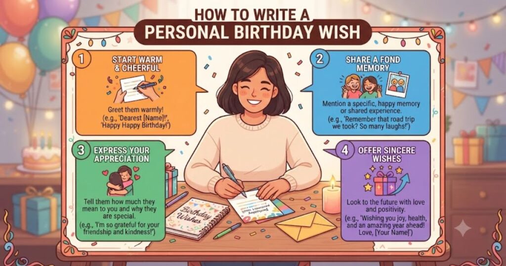 How to Write a Personal Birthday Wish