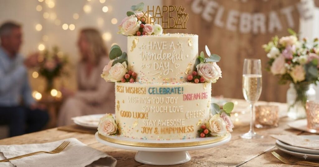 Short Best Wishes Cake Messages