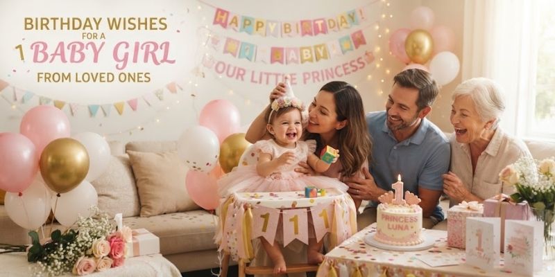 Birthday Wishes for a Baby Girl From Loved Ones