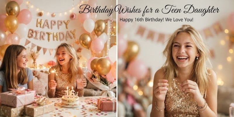 Birthday Wishes for a Teen Daughter
