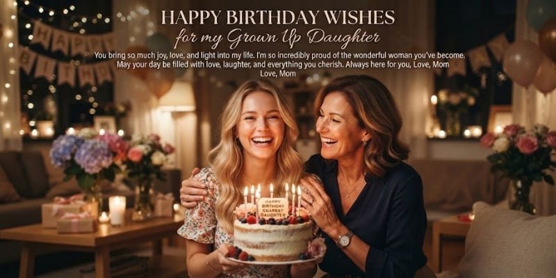 Birthday Wishes for Grown Up Daughter From Mom