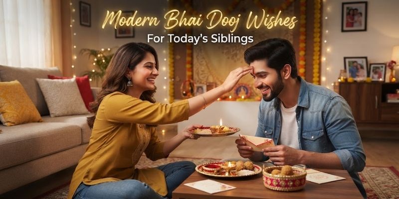 Modern Bhai Dooj Wishes for Today’s Siblings