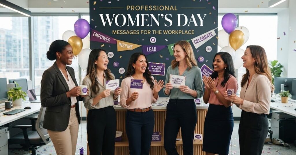 Professional Women’s Day Messages for the Workplace