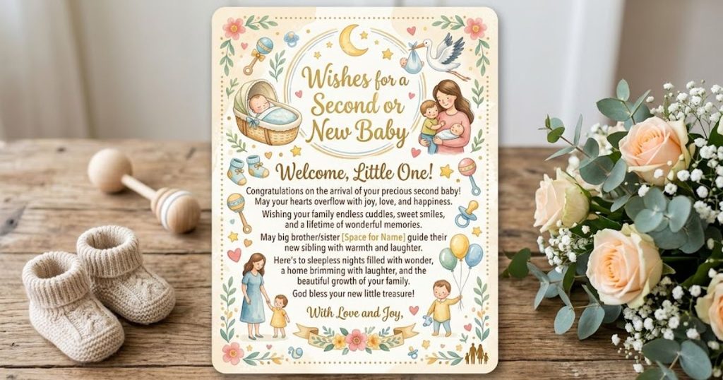 Wishes for a Second or New Baby