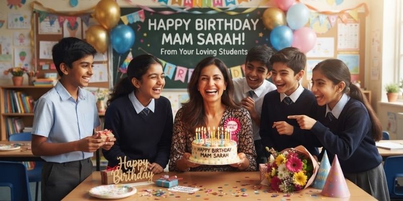 Birthday Wishes for Mam From Students