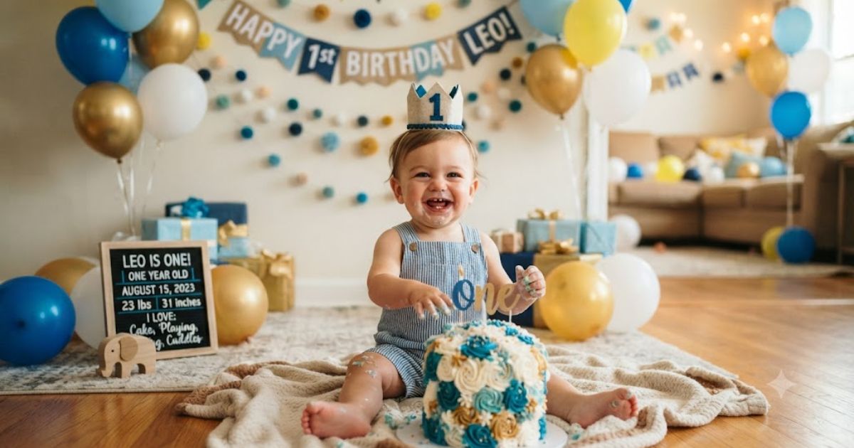 1st birthday wishes for baby boy