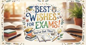 best wishes for exams