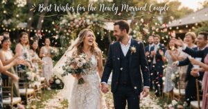 best wishes for newly married couple