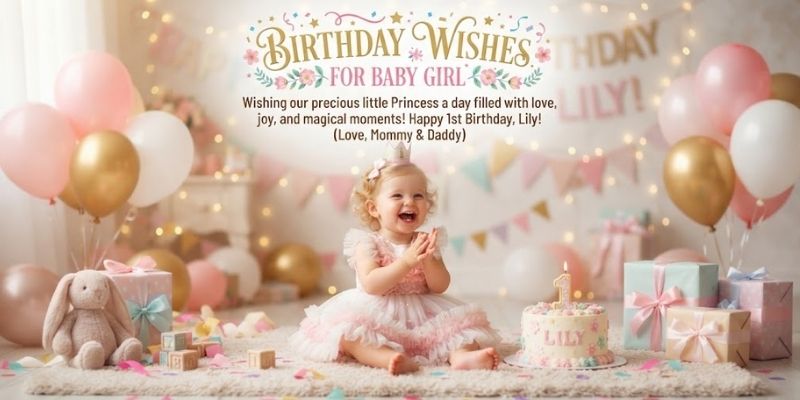 birthday wishes for baby girl