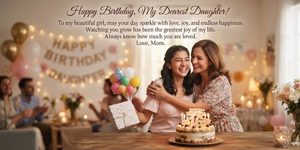 birthday wishes for daughter from mom